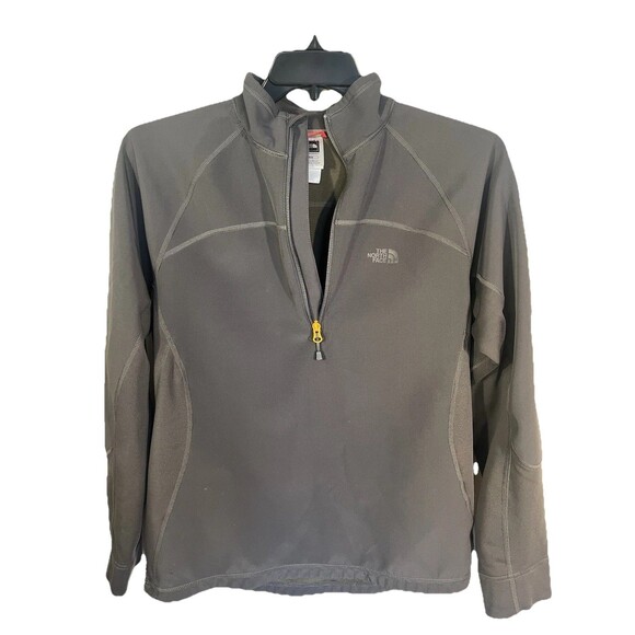 The North Face Other - The North Face Men’s Medium Softshell Jacket Gray Fleece Lined Full Zip Coat